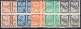 Indonesia 1958 Airplanes Mi#210-214 Mint Never Hinged Pcs. Of 4 - Indonesien