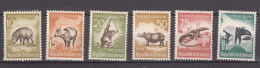 Indonesia 1959 Animals Mi#237-242 Mint Never Hinged - Indonésie