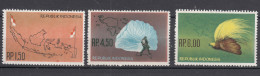 Indonesia 1963 Mi#400-402 Mint Never Hinged - Indonesia