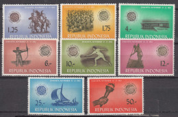 Indonesia 1963 Mi#413-420 Mint Never Hinged  - Indonesien