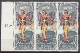 Indonesia 1968 Mi#610 Mint Never Hinged Pc. Of 3 - Indonesien