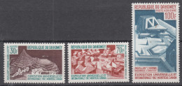 Dahomey 1967 Mi#315-317 Mint Never Hinged - Bénin – Dahomey (1960-...)