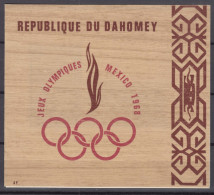 Dahomey 1968 Olympic Games Mi#Block 15 Mint Never Hinged - Bénin – Dahomey (1960-...)