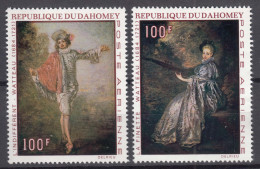 Dahomey 1971 Art Paintings Mi#446-447 Mint Never Hinged - Bénin – Dahomey (1960-...)