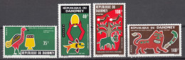 Dahomey 1971 Mi#458-461 Mint Never Hinged  - Bénin – Dahomey (1960-...)