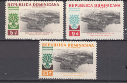 Dominican Republic 1960 Mi#717-719 Mint Never Hinged - Dominicaanse Republiek