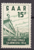 Saar Sarre 1954 Mi#348 Mint Never Hinged - Unused Stamps