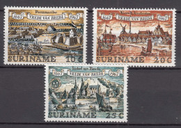 Netherlands Surinam 1967 Mi#525-527 Mint Never Hinged - Suriname