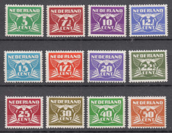 Netherlands 1941 Mi#380-391 Mint Never Hinged - Unused Stamps