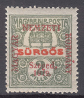 Hungary Szegedin Szeged 1919 Mi#2 Mint Hinged - Szeged