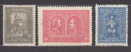 Yugoslavia Kingdom 1929 Mi#222-224 Mint Hinged - Unused Stamps