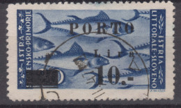 Istria Litorale Yugoslavia Occupation, Porto 1946 Sassone#17 Used - Yugoslavian Occ.: Istria