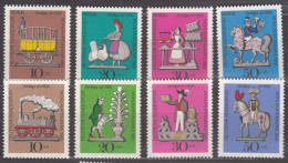 Germany West (Berlin) And Bundes 1969, Children Toys, Mint Never Hinged - Unused Stamps