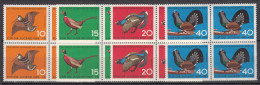 Germany West (Berlin) 1965, Children Animals, Mint Never Hinged Pcs. Of 4 - Ongebruikt