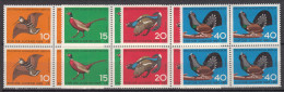 Germany West (Berlin) 1965, Children Animals, Mint Never Hinged Pcs. Of 4 - Unused Stamps