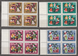 Germany Bundes 1964, Children Fairy Tales, Mint Never Hinged Pcs. Of 4 - Neufs