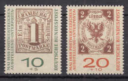 Germany 1959 Mi#310-311 Mint Never Hinged - Ungebraucht