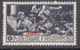 Italy Colonies Aegean Islands Egeo Nisiros (Nisiro) 1930 Ferrucci Sassone#14 Mi#28 VII Mint Hinged - Ägäis (Nisiro)