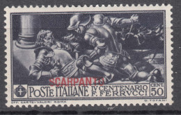 Italy Colonies Aegean Islands Egeo Scarpanto 1930 Ferrucci Sassone#14 Mi#28 XI Mint Hinged - Ägäis (Scarpanto)
