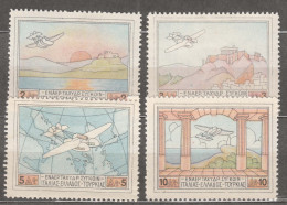 Greece Airmail 1926 Mi#300-303 Mint Hinged - Neufs