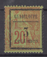 Guadeloupe 1889 Yvert#3 Mint Hinged - Unused Stamps