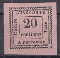 Guadeloupe 1884 Timbres-taxe Yvert#9 MNG - Ongebruikt