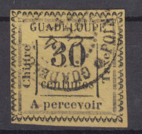 Guadeloupe 1884 Timbres-taxe Yvert#10 Used - Used Stamps