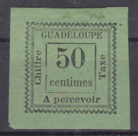 Guadeloupe 1884 Timbres-taxe Yvert#12 MNG - Ongebruikt