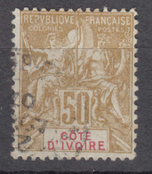 Ivory Coast Côte D'Ivoire 1900 Yvert#17 Used - Used Stamps