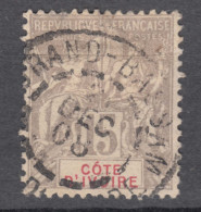 Ivory Coast Côte D'Ivoire 1900 Yvert#15 Used - Oblitérés