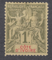 Ivory Coast Côte D'Ivoire 1892 Yvert#13 Mint Hinged - Unused Stamps