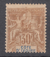 Ivory Coast Côte D'Ivoire 1892 Yvert#9 Mint Hinged - Ungebraucht