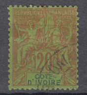 Ivory Coast Côte D'Ivoire 1892 Yvert#7 Used - Used Stamps