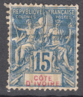 Ivory Coast Côte D'Ivoire 1892 Yvert#6 Mint Hinged - Ungebraucht