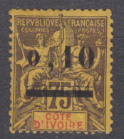 Ivory Coast Côte D'Ivoire 1904 Yvert#19 Mint Hinged - Ungebraucht