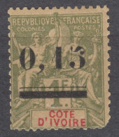 Ivory Coast Côte D'Ivoire 1904 Yvert#20 Mint Hinged - Neufs