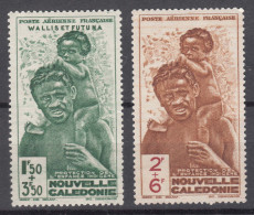 New Caledonia Caledonie 1942 Mi#286-287 Mint Hinged - Neufs