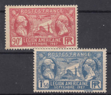 France 1927 Yvert#244-245 Mint Never Hinged (sans Charnieres) - Unused Stamps