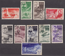 Russia USSR 1935 Airmail Mi#499-508 Used - Gebruikt