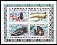 (107) Congo   Fauna / Animals / Marine Life / Meerestiere  ** / Mnh  Michel KB 1605-1608 - Otros & Sin Clasificación