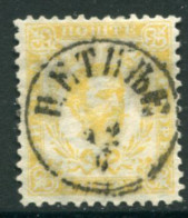 MONTENEGRO 1890-93 2 N. Third Issue Perforation 11½ With  Complete Letter N Of Watermark Used.  SG 24 , Michel 1 III - Montenegro