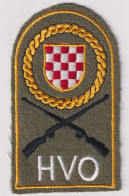 BOSNIA , HVO ,  SLEEVE PATCH 68 X 114 Mm - Patches