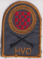 VERY RARE BOSNIA , HVO ,  SLEEVE PATCH 65 X 93 Mm - Patches