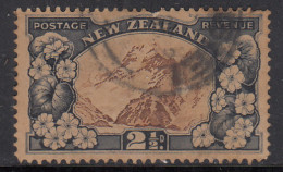 New Zealand Used 1935, Mount Cook, Cond., Perf., Short - Gebruikt