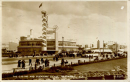 LANCS - BLACKPOOL - THE CASINO AND PLEASURE BEACH RP La4177 - Blackpool