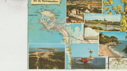 Ile De Noirmoutier  85  Multivues ( 9 ) Carte I G N - Noirmoutier