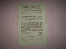 Loi Paquebots De Poste à Vapeur France Levant. Et Thermal St Amand. Echange Château De Bordeaux, Fôret De Compiègne. Cr - Decreti & Leggi