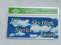 United Kingdom-(BTI054)-SKY-HIGH Service Award-(62)-(20units)(345D00933)(tirage-2.000)price Cataloge-5.00£-mint) - BT Emissioni Interne