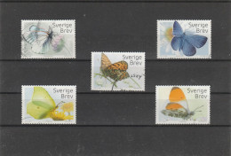 Sweden - 2017 - Butterflies / Used Set - Usati