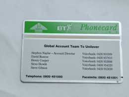 United Kingdom-(BTI059)-GLOBAL ACCOUNT TEAM-(69)-(10units)(306C88596)(tirage-2.000)price Cataloge-4.00£-mint) - BT Interne